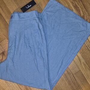 Lulu's Blue Flare Pants